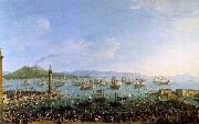 The Embarkation of Charles III in the Port of Naples Antonio Joli